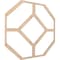 Ekena Millwork 66 56W x 66 56H x 38T Large Cameron Decorative Fretwork Wood Ceiling Panels, Red Oak CELW67X67X0375CAMRO - alternate 6